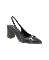 BCBGeneration Women's Glastin Slingback Block Heel Pumps