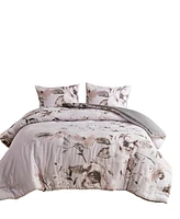 Madison Park Neko 3-Pc. Duvet Cover Set, Full/Queen
