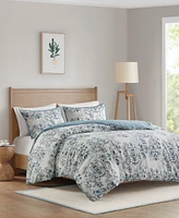 Madison Park Brielle 3-Pc. Duvet Cover Set, Full/Queen