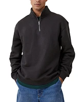 Cotton On Men's 1/4 Zip Fleece