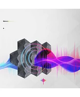 Sonic Acoustics Hexagon Soundproof Panels 14"x12"x0.4" - 12 Pack