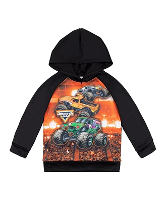 Monster Jam Little Boys Fleece Pullover Hoodie