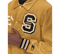 Starter Men's 1971 Madden Corduroy Varsity Jacket