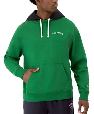 Champion Men's Power Blend Drawstring Logo Hoodie