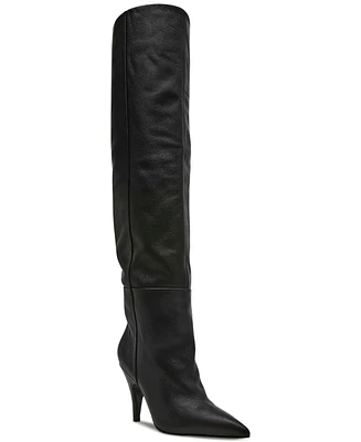 Steve Madden Women's Bellamie Knee-High Slouch Dress Boots