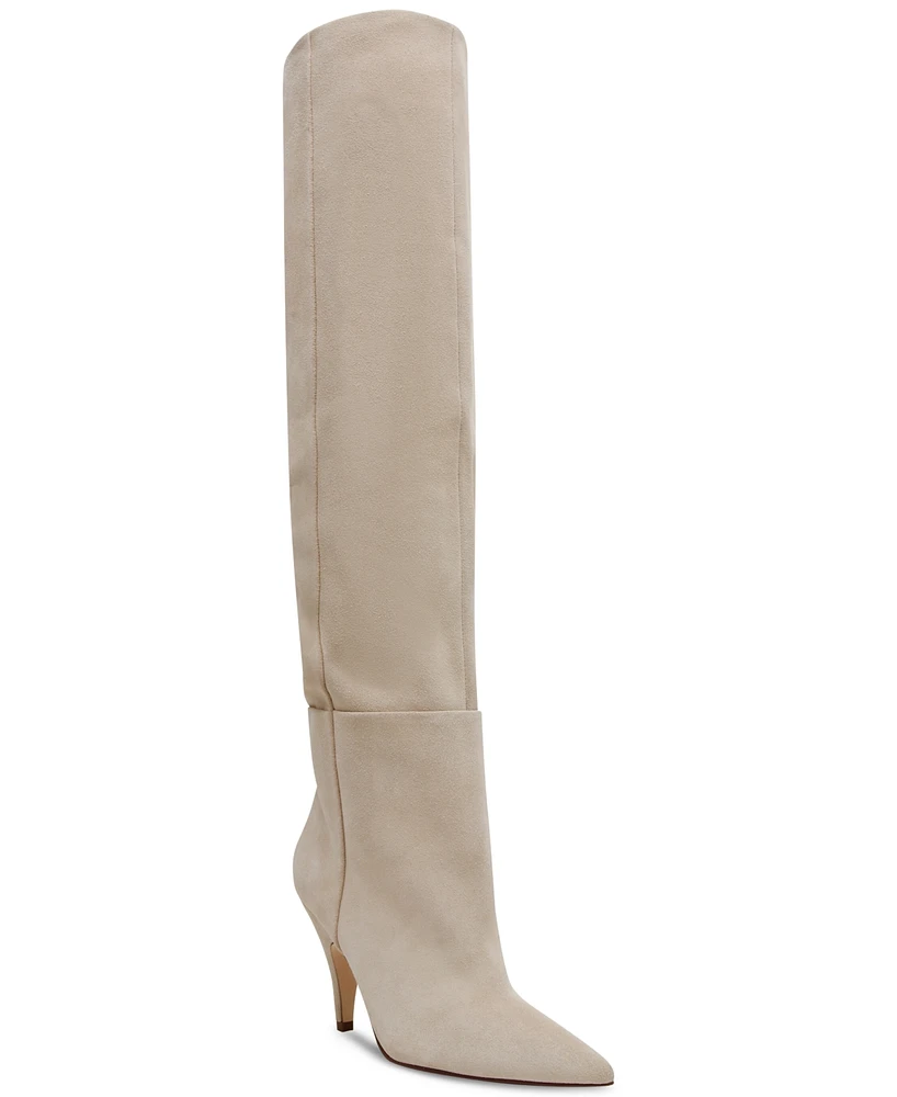 Steve Madden Women's Bellamie Knee-High Slouch Dress Boots