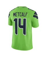 Nike Men's Dk Metcalf Neon Green Seattle Seahawks Vapor Limited Player Jersey