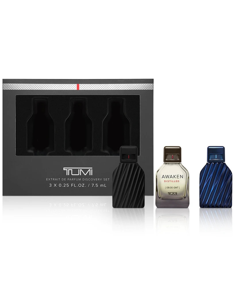 Tumi Men's 3-Pc. Extrait de Parfum Discovery Set