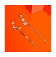 Sohi Women's Star Drop Earrings