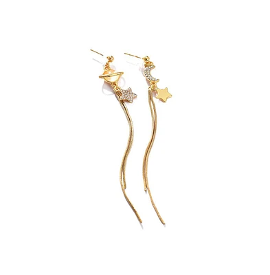 Sohi Women's Star Drop Earrings