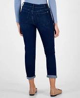 7 For All Mankind Women's Josefina High-Rise Slim-Fit Boyfriend Jeans