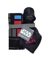 Lambs & Ivy Star Wars Darth Vader Wearable Blanket & Lovey Baby Gift Set - 2pc