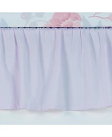 Bedtime Originals Lavender Floral 3-Piece Baby Crib Bedding Set - Pink/Purple