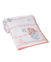 Bedtime Originals Disney Baby The Little Mermaid White Baby Blanket - Ariel