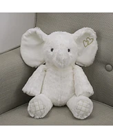 Lambs & Ivy Signature Jamboree White/Gold Plush Elephant Stuffed Animal - Marshmallow