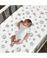 Lambs & Ivy Star Wars The Child Baby Yoda Nursery 3-Piece Baby Crib Bedding Set