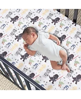 Lambs & Ivy Star Wars Classic 3-Piece Baby Crib Bedding Set - Yoda/Darth Vader