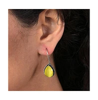 Sohi Women's Teardrop Drop Earrings