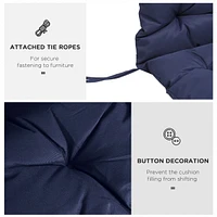 Outdoor Tufted Swing Chair Cushion