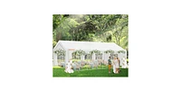 Streamdale Furniture 10x20FT Heavy Duty Canopy Tent with Removable Walls