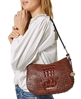 Brahmin Shayna Kairos Embossed Leather Crossbody Bag