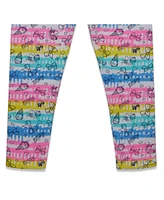 Jojo Siwa Little Girls Crossover T-Shirt and Leggings Outfit Set