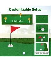 Vebreda Golf Putting Green with Realistic Artificial Grass Turf