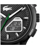 Lacoste Men's LC33 Silicone Strap Watch 45mm