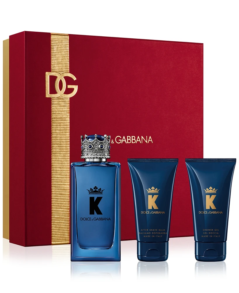 Dolce&Gabbana Men's 3-Pc. K Eau de Parfum Gift Set