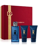 Dolce&Gabbana Men's 3-Pc. K Eau de Parfum Gift Set