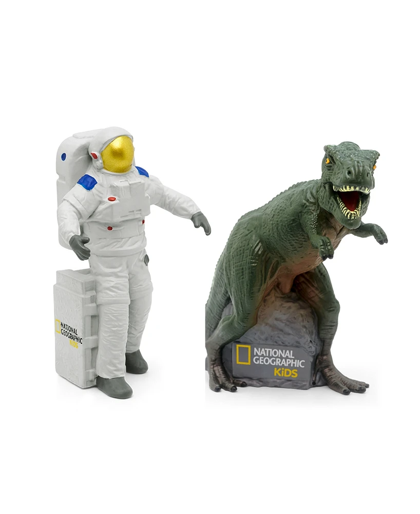 Tonies National Geographic Kids Astronaut & Dinosaur Audio Play Figurines