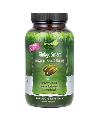 Irwin Naturals Ginkgo Smart Maximum Focus & Memory