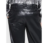 Tinsel Men's Faux Leather Dress Pants