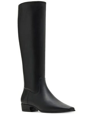 Madden Girl Florence Snip-Toe Knee-High Wide-Calf Boots