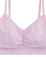 Polo Ralph Lauren Big Girls Bralettes, Pack of 2