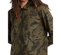 G-Star Raw Men's Straight-Fit Camouflage Shirt Jacket