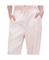 Tahari Women's Straight Leg Satin Pajama Pant