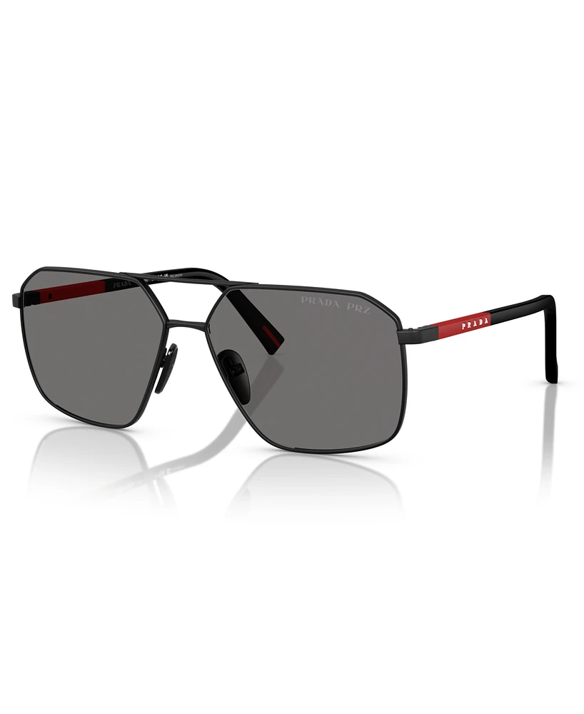 Prada Linea Rossa Men's Polarized Sunglasses Ps A50S