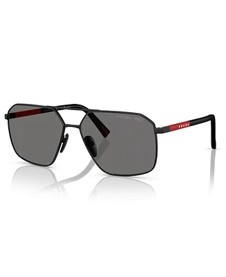 Prada Linea Rossa Men's Polarized Sunglasses Ps A50S