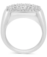 Effy Men's Zircon Cluster Ring (2-3/8 ct. t.w.) in Sterling Silver