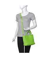 Urban Expressions Woven Mini Tote Bag