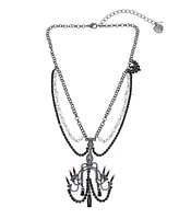 Betsey Johnson Faux Stone Chandelier Pendant Necklace