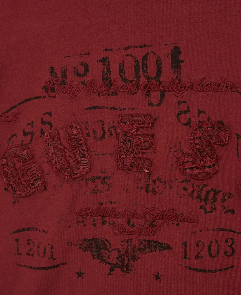 Guess Big Boy Garment Dye Short Sleeve T-Shirt