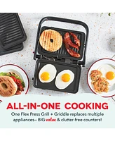 Dash Flex Press Electric Griddle & Grill System