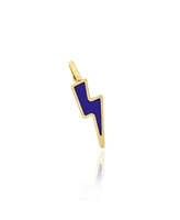 The Lovery Lapis Lightning Bolt Charm