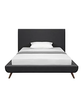 Loft Lyfe Alaric Linen Platform Bed Full