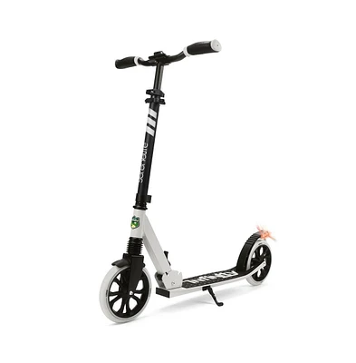 SereneLife Lightweight and Foldable Kick Scooter - Adjustable for Teens Adult, Alloy Deck with High Impact Wheels