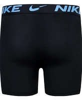 Nike Big Boys Dri-fit Polyester Color Pop Boxer Briefs Underwear, 5-Pack