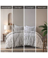 Ink+Ivy Cairo Jacquard 3-Pc. Duvet Cover Set