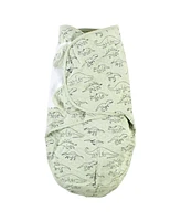 Hudson Baby Boys Quilted Cotton Swaddle Wrap 3pk, Space, 0-3 Months